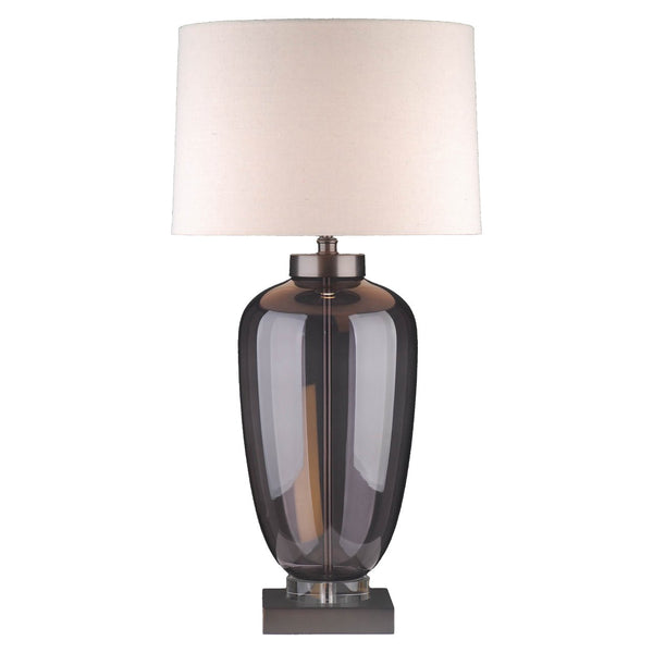 Table lamp Monsoe smoke - Canwell Interiors Limited - Richmond