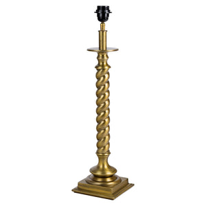 Table lamp Slone brass antique - Canwell Interiors Limited - Richmond