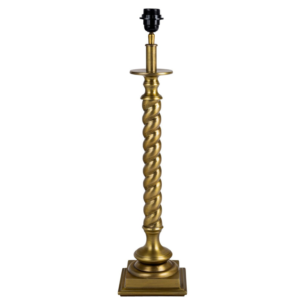 Table lamp Slone brass antique - Canwell Interiors Limited - Richmond