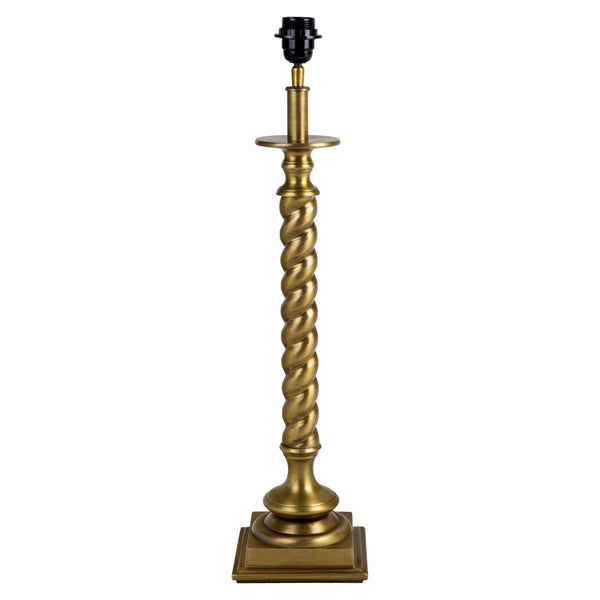 Table lamp Slone brass antique - Canwell Interiors Limited - Richmond