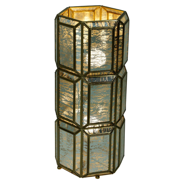 Table lamp Yael brass antique - Canwell Interiors Limited - Richmond