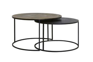 TALCA Coffee Table — Ø67,5x39,5 & Antique Copper & Bronze - Canwell Interiors Limited - Light & Living