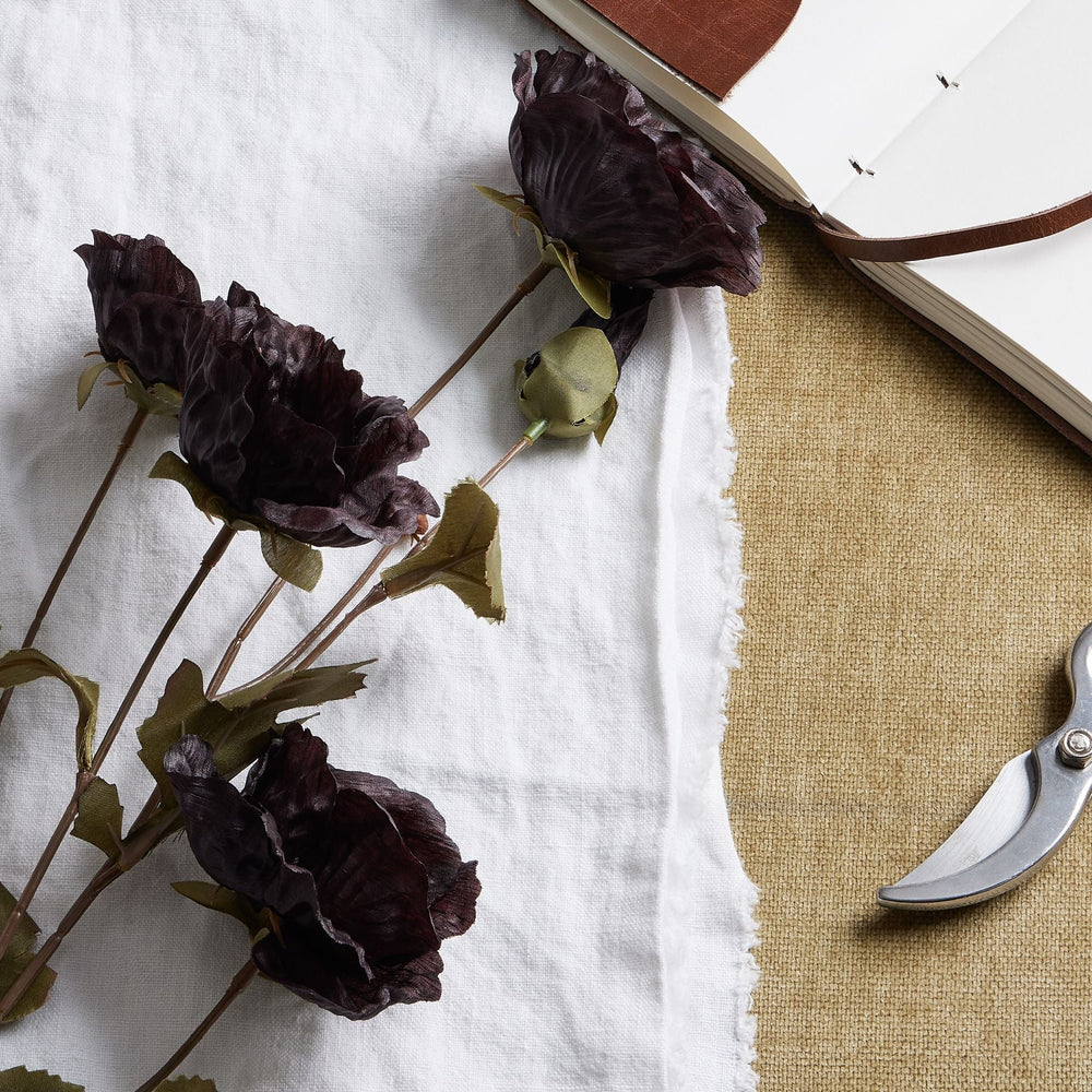 Tall Black Poppy Stem - Canwell Interiors Limited - Hills