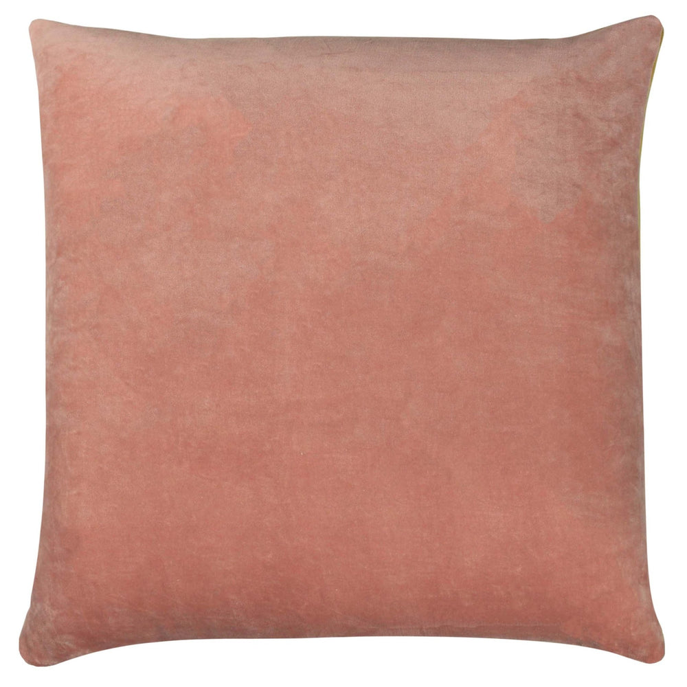 Tanda 50x50 Feather Filled Cushion Pink/ochre - Canwell Interiors Limited - Riva