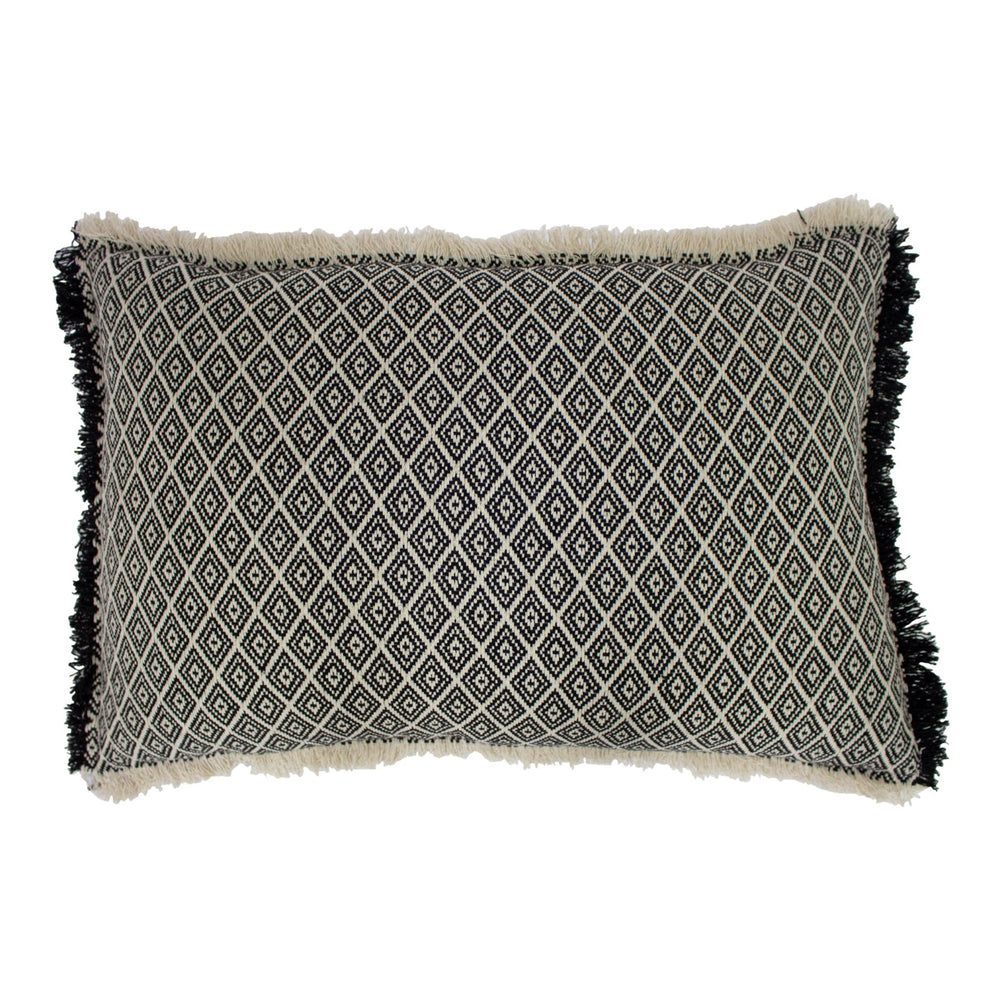 Tangier 40x60 Feather Filled Cushion Mono - Canwell Interiors Limited - Riva