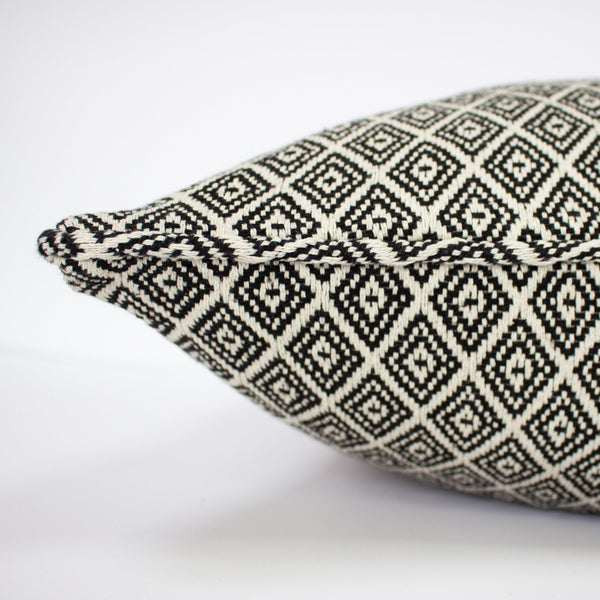 Tangier 55x55 Feather Filled Cushion Mono - Canwell Interiors Limited - Riva