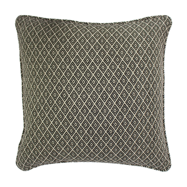 Tangier 55x55 Feather Filled Cushion Mono - Canwell Interiors Limited - Riva