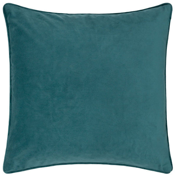 Taormina 43x43 Feather Filled Cushion Teal - Canwell Interiors Limited - Riva
