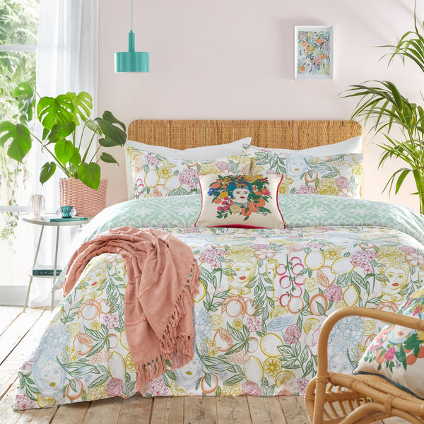 Taormina Super King Duvet Set Multi - Canwell Interiors Limited - Riva