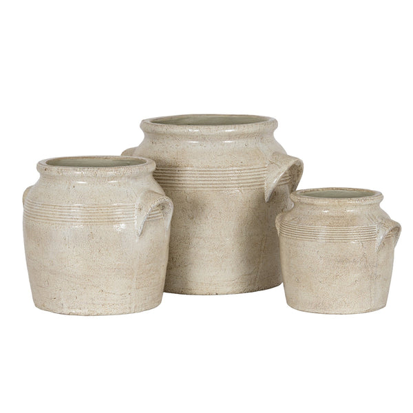 Tarn Collection Medium Pot With Handles - Canwell Interiors Limited - Hills