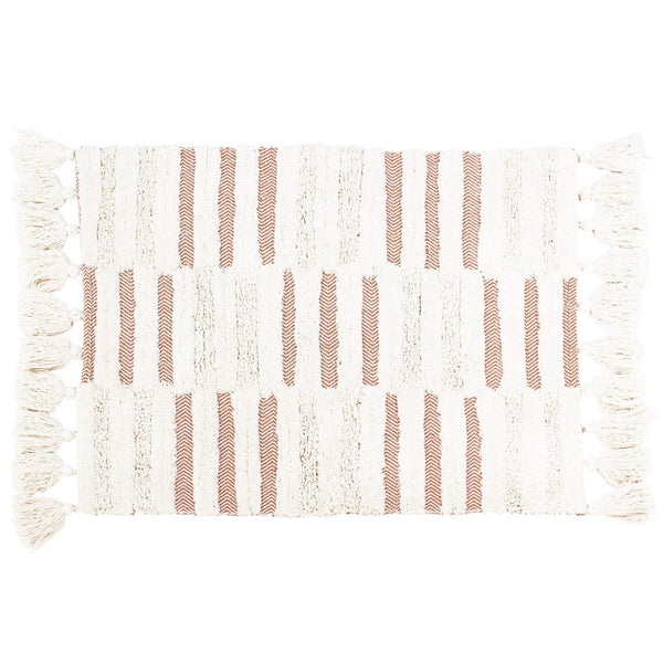 Tassel Stitch 50x80 Bath Mat Pecan & Ivy - Canwell Interiors Limited - Riva