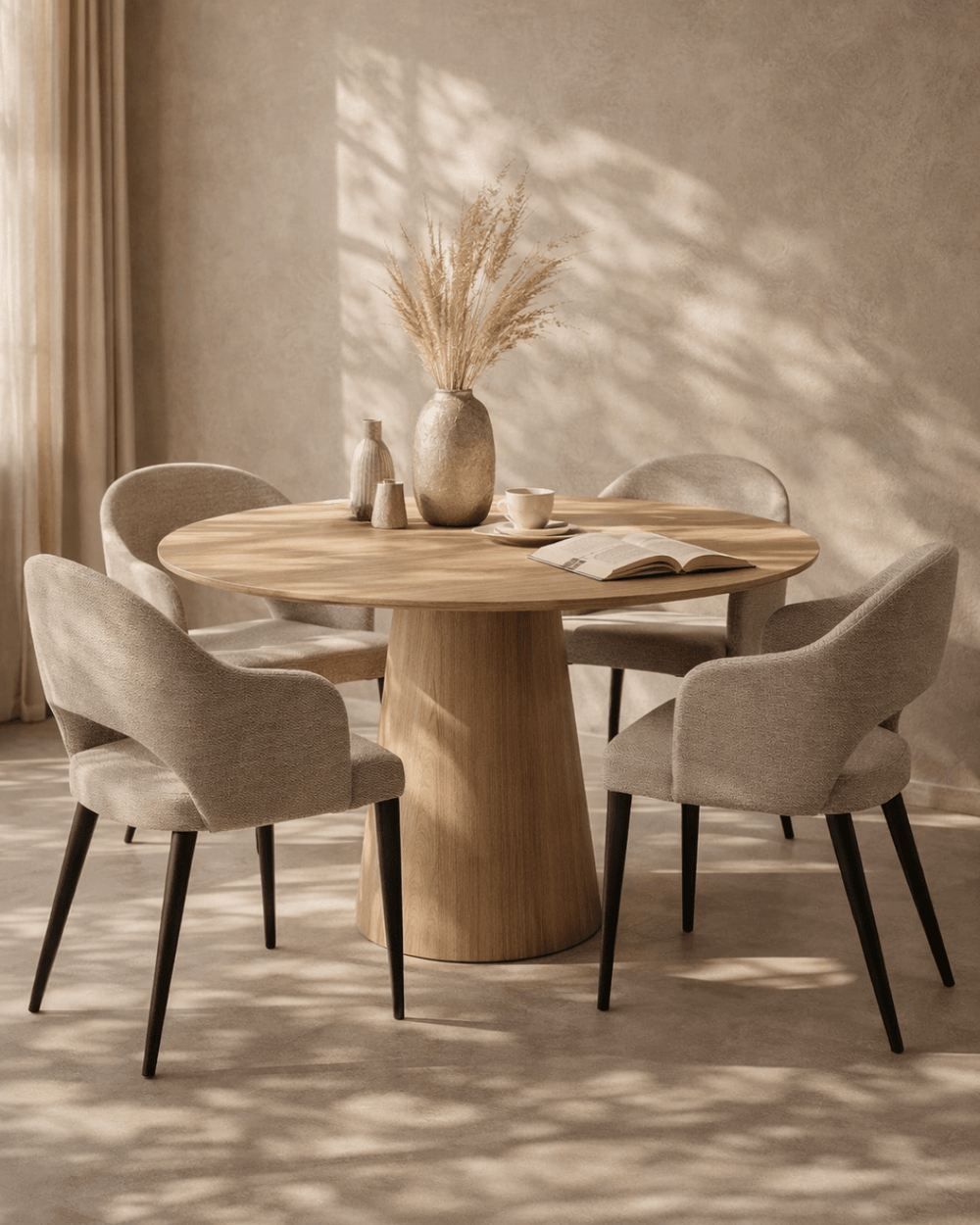 Tavamo 135 Dining Table - Ash Oak - XShowhome Limited - Tommy Franks