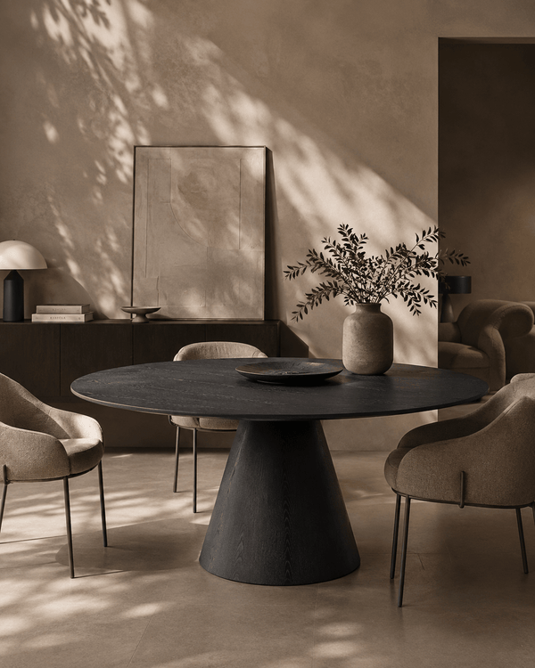Tavamo 180 Dining Table - Black Oak - XShowhome Limited - Tommy Franks