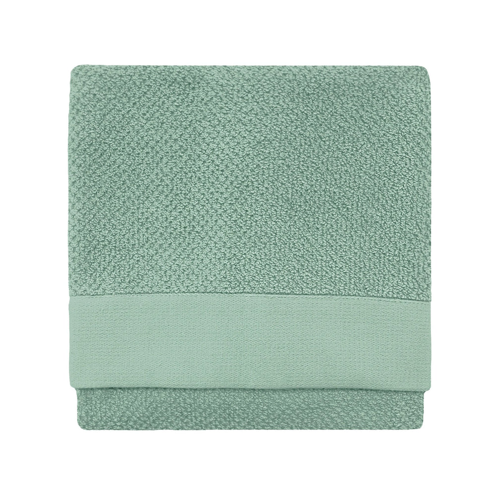 Textured Bath Sheet Smoke Green - Canwell Interiors Limited - Riva