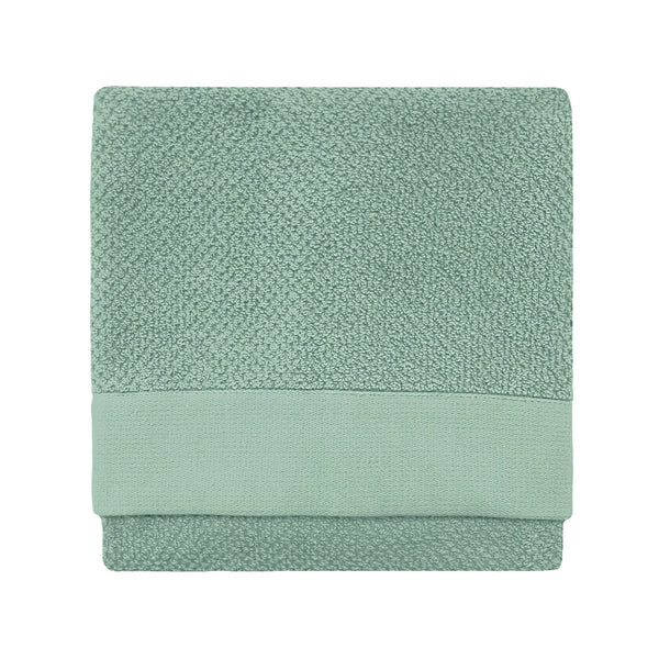 Textured Bath Sheet Smoke Green - Canwell Interiors Limited - Riva