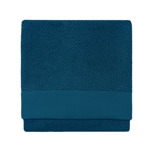Textured Bath Towel Blue - Canwell Interiors Limited - Riva