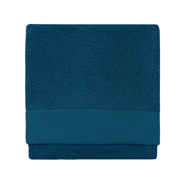 Textured Bath Towel Blue - Canwell Interiors Limited - Riva