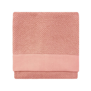 Textured Bath Towel Blush - Canwell Interiors Limited - Riva