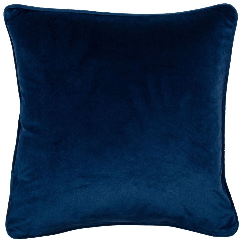 Textured Chenille Blue Rev Velv - XShowhome Limited - Malini