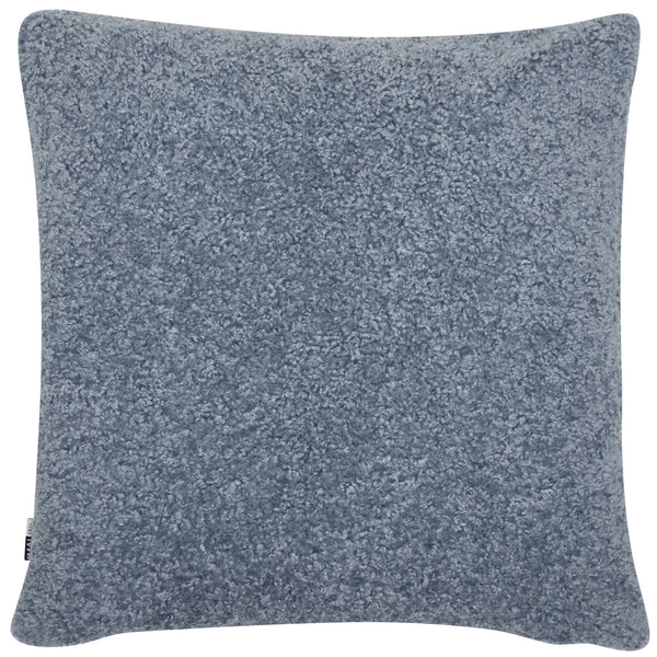 Textured Faux Fur Blue 45x45 - Canwell Interiors Limited - Malini