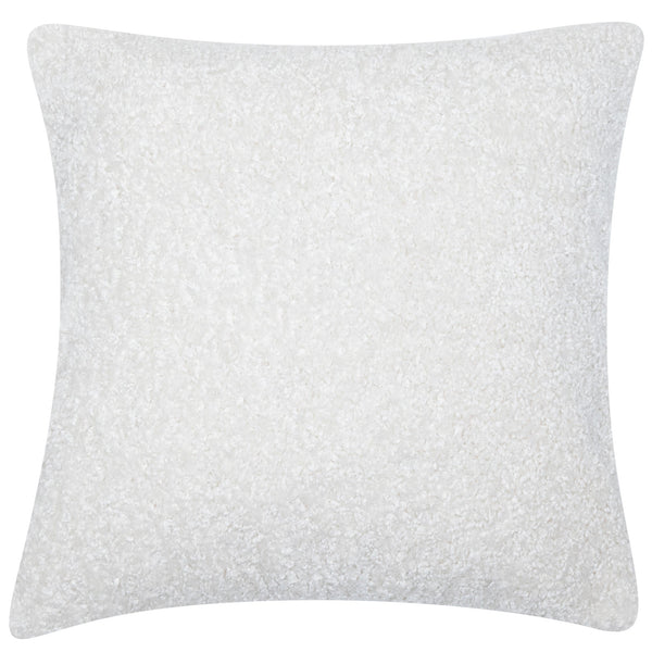 Textured Faux Fur Ivory 45x45 - Canwell Interiors Limited - Malini