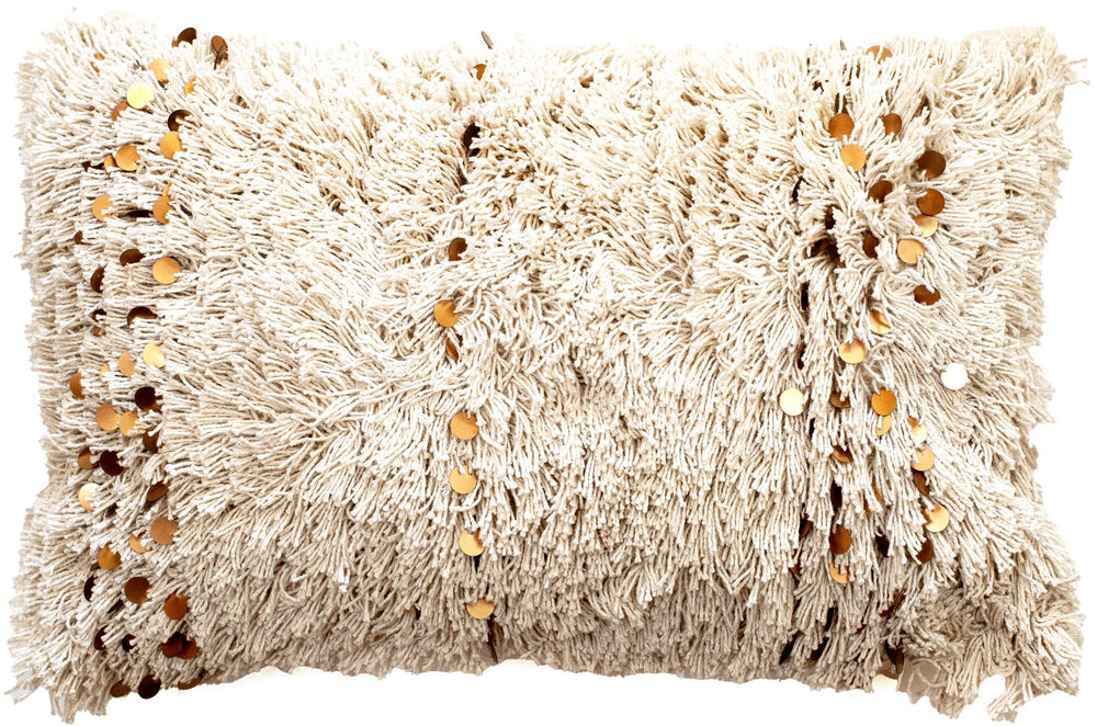 Malini Aziza Natural Cushion - Canwell Interiors Limited - Malini