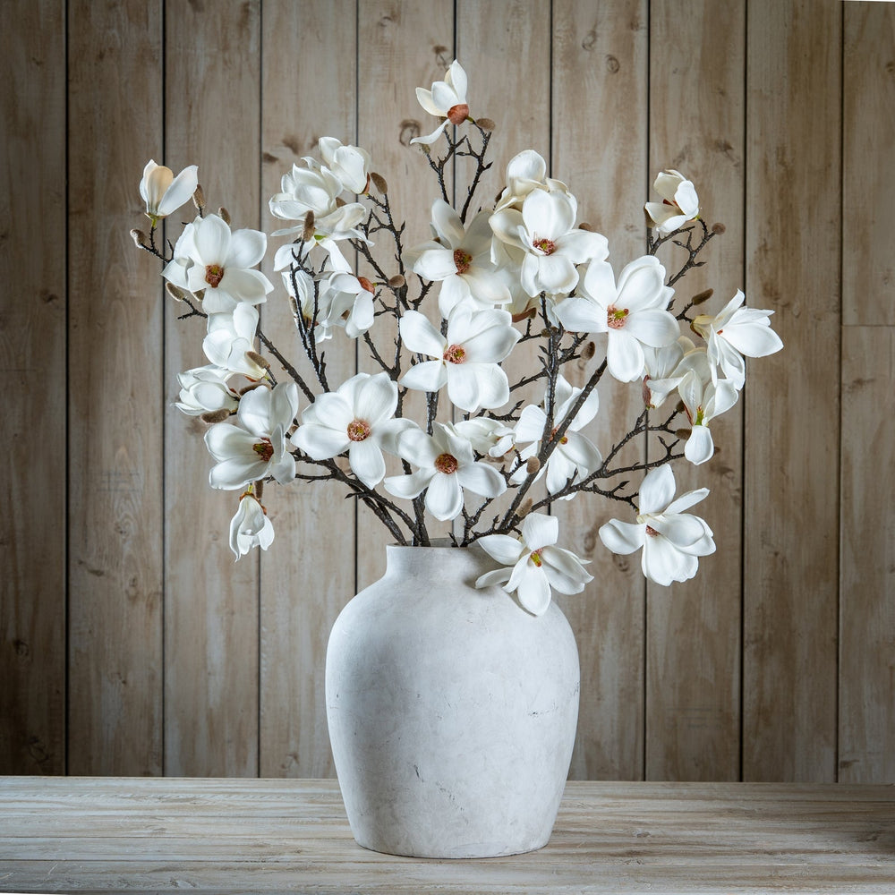 The Natural Garden Collection White Magnolia Stem - Canwell Interiors Limited - Hills