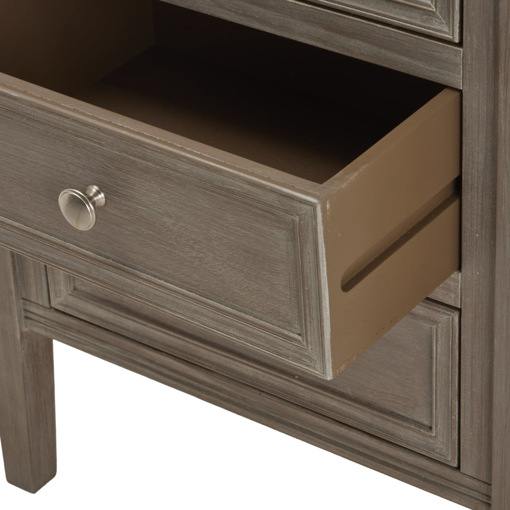 The Serene Collection Three Drawer Bedside Table - Canwell Interiors Limited - Hills