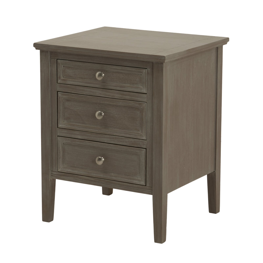 The Serene Collection Three Drawer Bedside Table - Canwell Interiors Limited - Hills