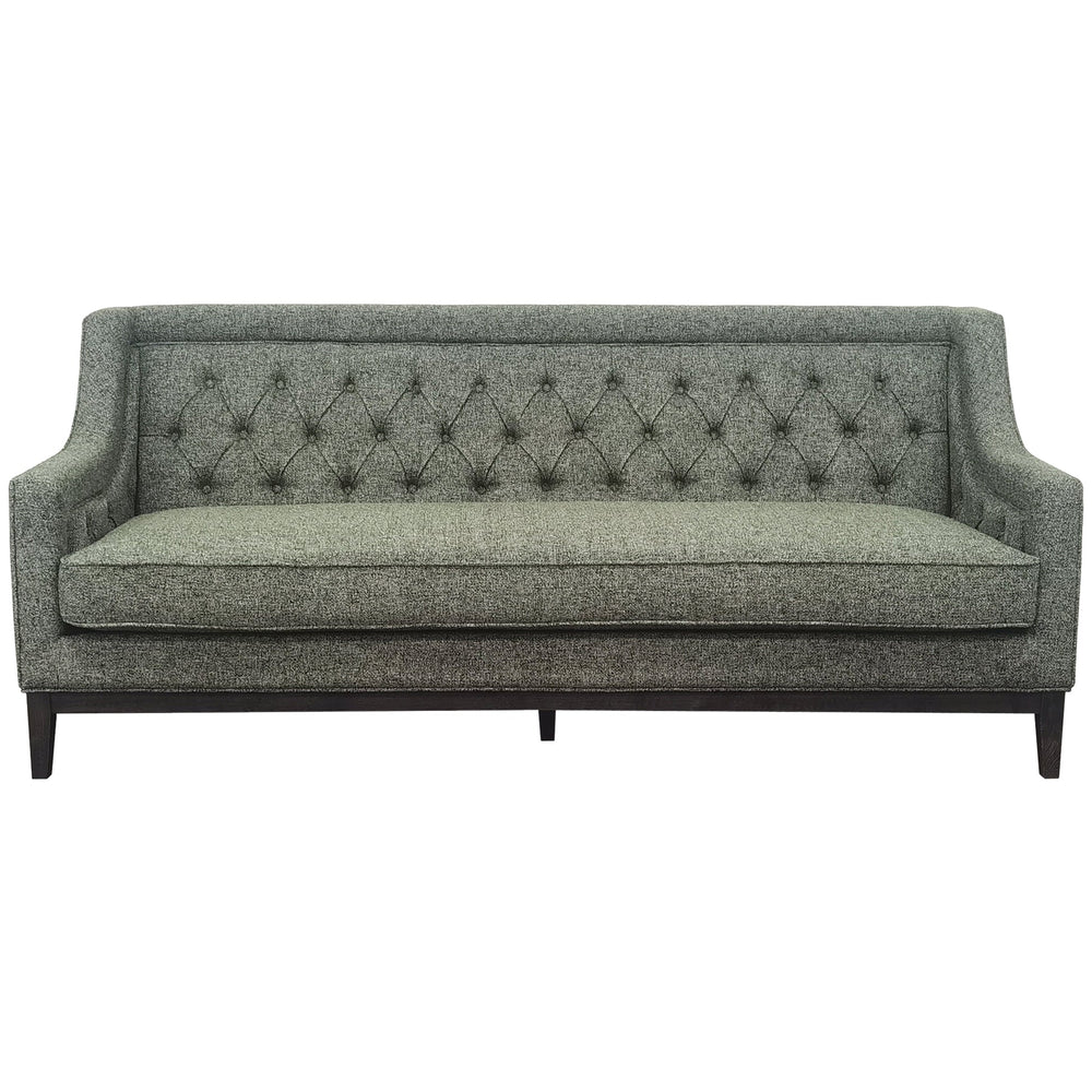 Theodore Buttoned Sofa in Forest Green Fabric 200cm - XShowhome Limited - Libra