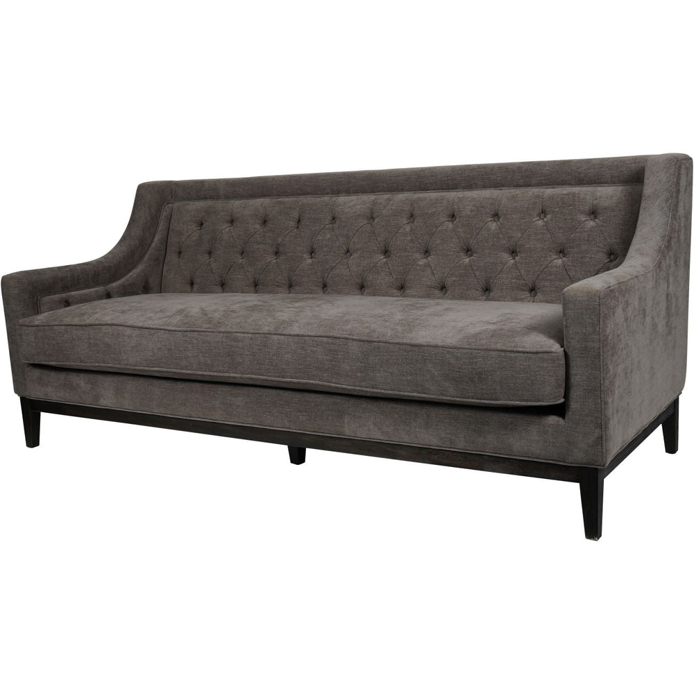 Theodore Buttoned Sofa in Warm Grey Fabric 200cm - XShowhome Limited - Libra