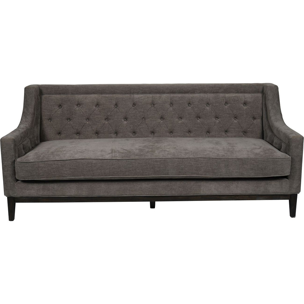 Theodore Buttoned Sofa in Warm Grey Fabric 200cm - XShowhome Limited - Libra