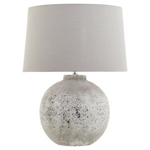 Tiber Large Stone Ceramic Lamp - Canwell Interiors Limited - Hills