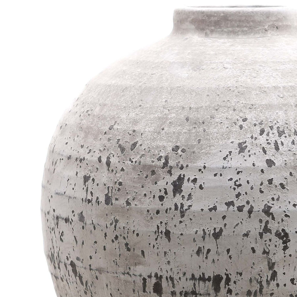 Tiber Large Stone Ceramic Vase - Canwell Interiors Limited - Hills