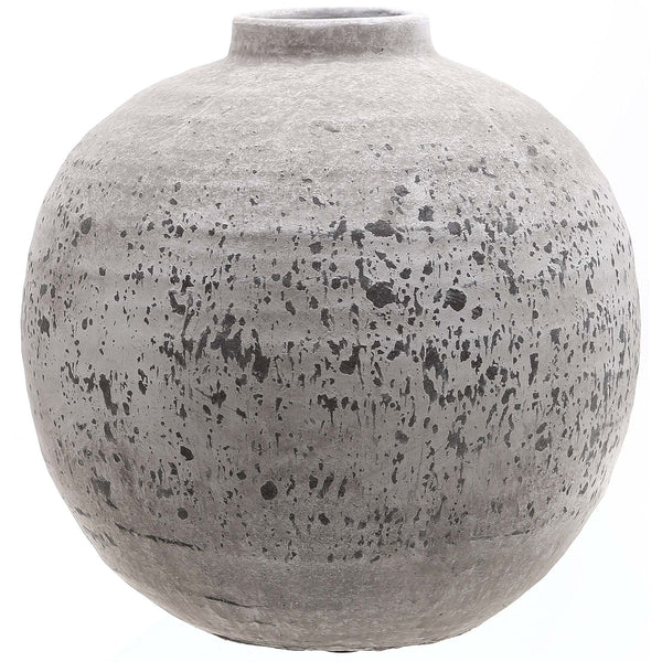 Tiber Stone Ceramic Vase - Canwell Interiors Limited - Hills