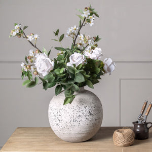 Tiber Stone Ceramic Vase - Canwell Interiors Limited - Hills
