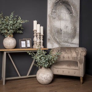 Tiber Stone Ceramic Vase - Canwell Interiors Limited - Hills