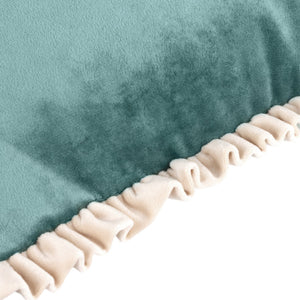 Tilly 30x50 Feather Filled Cushion Duck Egg Blue/pumice - Canwell Interiors Limited - Riva
