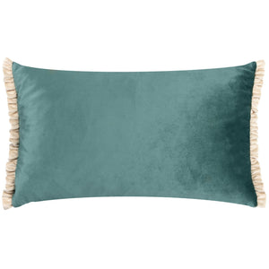 Tilly 30x50 Feather Filled Cushion Duck Egg Blue/pumice - Canwell Interiors Limited - Riva