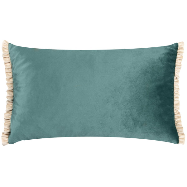 Tilly 30x50 Feather Filled Cushion Duck Egg Blue/pumice - Canwell Interiors Limited - Riva