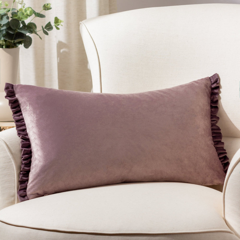 Tilly 30x50 Feather Filled Cushion Heather/smoke - Canwell Interiors Limited - Riva