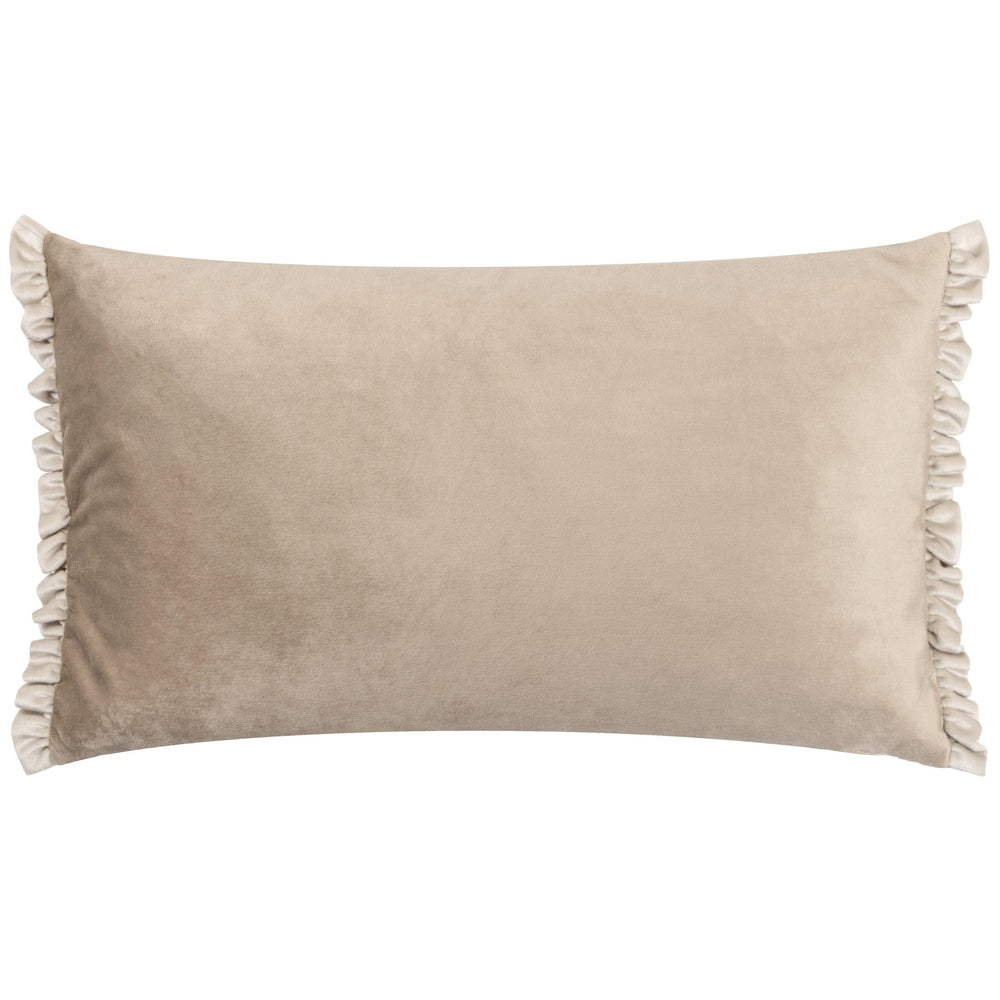 Tilly 30x50 Feather Filled Cushion Oyster/Lace - XShowhome Limited - Riva