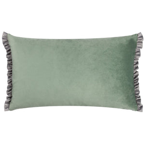 Tilly 30x50 Feather Filled Cushion Sage & Grey - Canwell Interiors Limited - Riva