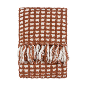 Toasty 130x180 Throw Brick - Canwell Interiors Limited - Riva