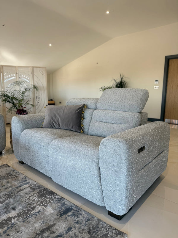 Tokyo Electric Recliner Grey 2 Seater - XShowhome Limited - Xshowhome