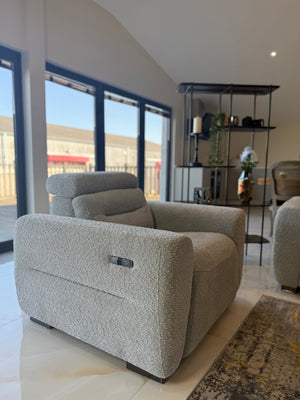 Tokyo Electric Recliner Grey Armchair - XShowhome Limited - Xshowhome