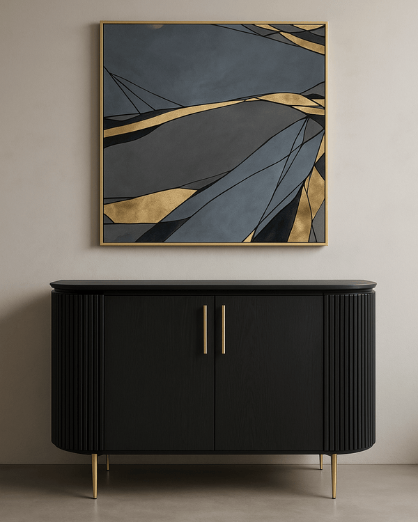 Gold Spectrum Wall Art - Tommy Franks