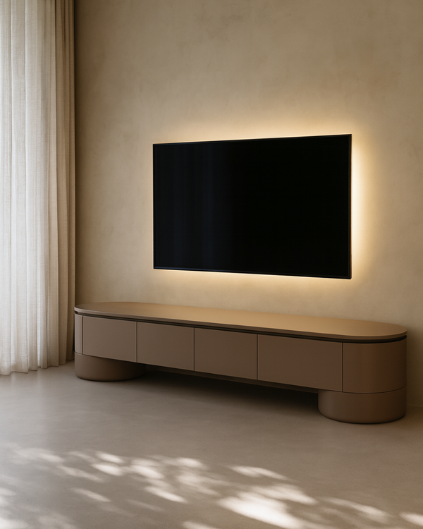 Berwick TV Unit - Cocoa - Tommy Franks