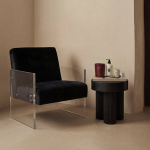 Torio Black Side Table - Canwell Interiors Limited - Canwell