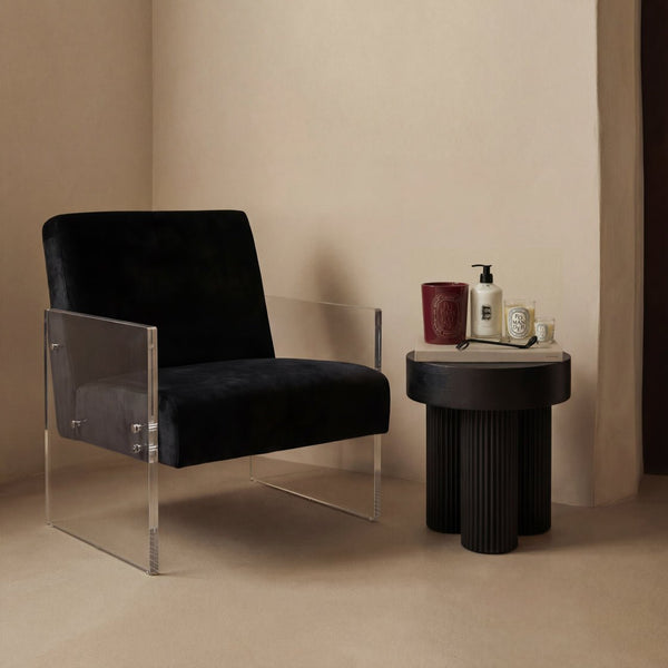 Torio Black Side Table - Canwell Interiors Limited - Canwell